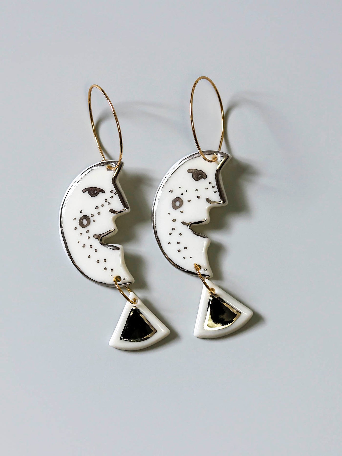 Ceramic Sparrow - Earrings