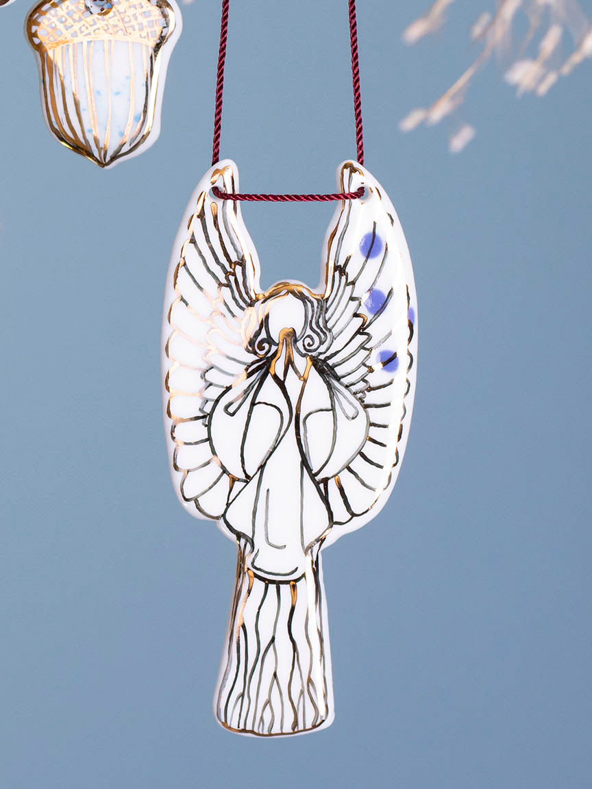 Ceramic Sparrow - Ornament