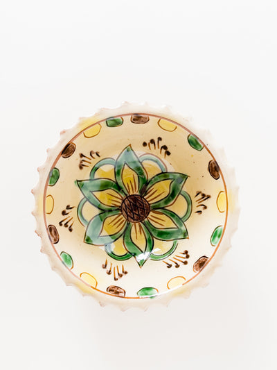 castron-mic-ceramica-kuty-lucrata-manual-motiv-floarea-soarelui-1